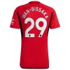 Camiseta de fútbol Manchester United Wan-Bissaka 29 Primera Equipación 23-24 - Hombre